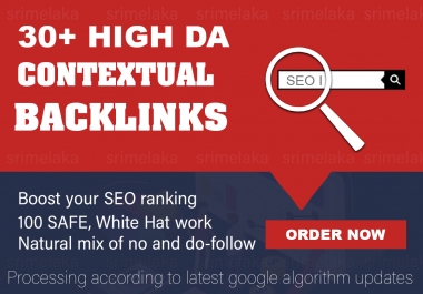 Build 30 web 2.0 contextual backlinks to Improve your SEO in 2020