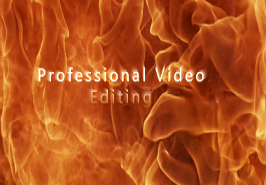 I will do professional video editing within 24 hours