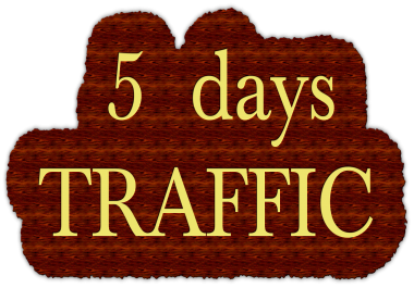 5 Days Live ORGANIC Unlimited Traffic with EXTRAS