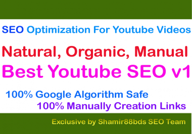 Best Youtube SEO v1 SEO Optimization For Youtube Videos
