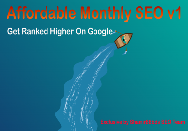 Affordable Monthly SEO v1 - Get Ranked Higher On Google - Buy 3 Get 1 Free
