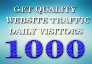 i will send Daily USA 1000 Visitors Per Day Within 20 Days