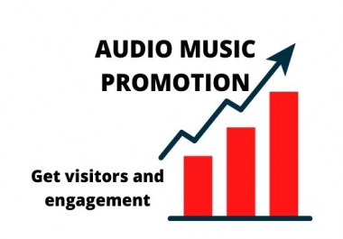Get Audio Music Visitors For Real Promotion 7 Days campaign