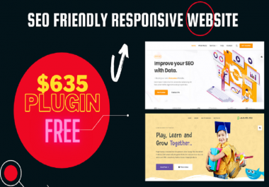CREATE RESPONSIVE SEO FRIENDLY WEBSITE TO RANK TOP