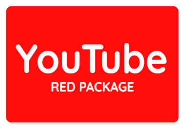 YouTube Promotion Package - Red