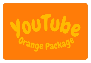 YouTube Promotion Package - Orange