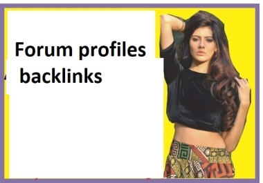 4000 Forum profiles backlinks high quality Rank Google Ranking