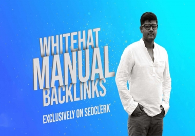 50 Manual Whitehat Authority Backlinks For Google Ranking