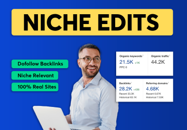 5 Niche Edit Outreach Backlinks on Real Sites