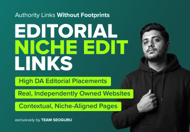 3 Niche Edit Links or Link Insertion on Real Sites, DA 30-60 Domains