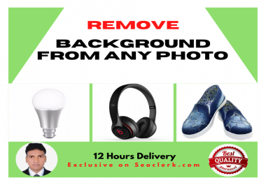 I will Remove Background Image in less than 24 Hours