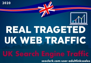 Send 5k-300k UK keyword targeted search engine traffic