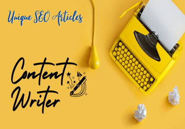 SEO Article Writer or Blog Content Writer