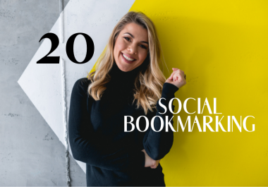 Create 20 Social Bookmarking For Google Ranking