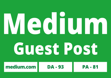 I will publish 2 Guest Posts with your website on Medium