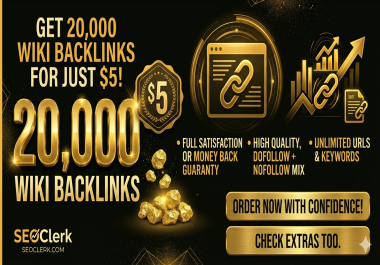 I will get you 20,000 wiki links