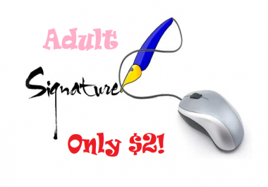 Adult Forum Signature Link For 1 Month