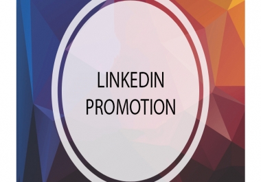Promote your LinkedIn Page to our Communities - LinkedIn Promotion