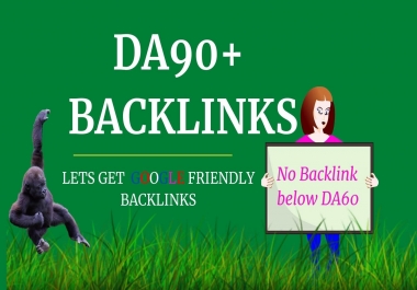 Only DA100 to DA60+ Backlinks from PDF,  Gov,  Wiki,  Edu,  Forum to rank high competition keyword