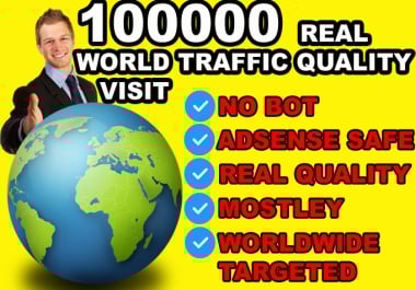 100,000 Worldwide Website Visitors in 30 Days - Real Global Traffic