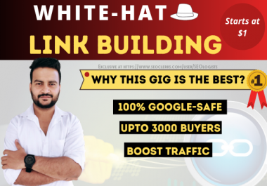 I will create 10 White Hat backlinks for your URL