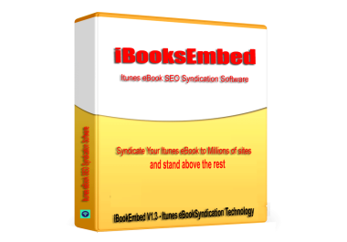 iBooksEmbed -iTunes eBook SEO & Syndication Software