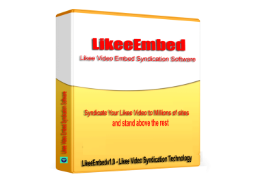 LikeeEmbed - Likee Video Embed Generator & SEO Backlinks Builder software