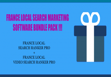 France local search ranker software bundle pack