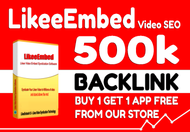 LikeeEmbed - Likee Video Embed Generator & SEO Backlinks Builder software