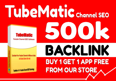 TubeMatic - TubeMatic SEO Backlink builder Software