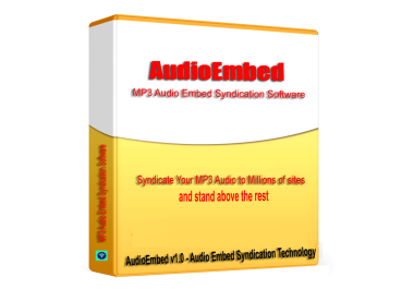 AudioEmbed - SoundCloud MP3 Audio Embed Syndication Software