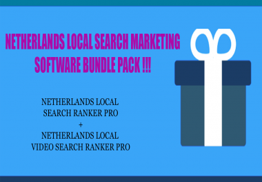 Netherlands local search ranker software bundle pack