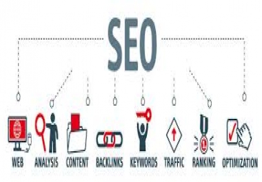 I will 40 SEO backlinks white hat manual link building service for top ranking