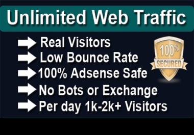 Unlimited Human Visitors Low Bounce Rate By Google YouTube Instagram Twitter Facebook