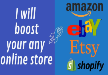 30 Days Unlimited eBay Amazon Etsy and Any Online Store Organic Visitors Traffic