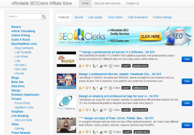Get Seoclerks Affiliate Script Earn FREE Passive Income FOREVER