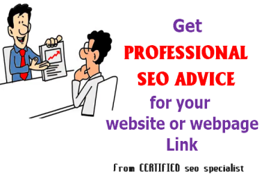 I will be your Website SEO Consultant and Advisor for Higher rankings
