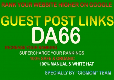 Write and Publish 5 Dofollow Guest Articles DA60 DR40+ Google News Approved General Blogs 