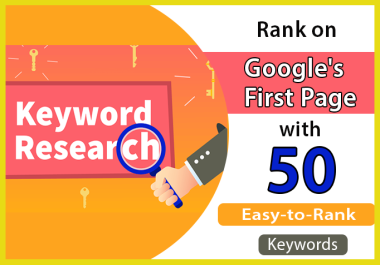 Rank on Google's First Page with 50 GOLDEN keywords