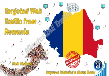 Romanian web visitors real targeted Organic web traffic from Romania