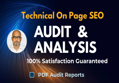 I will do On Page SEO,  Technical SEO SEO Audit And Analysis Of Website