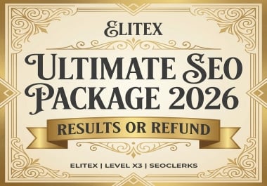 EliteX Guaranteed Rankings or Full Refund - Advanced SEO Package V2.0 with Real-Time Rank Tracker