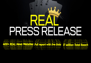 400+ News Websites Press Release for SLOT,  Poker,  JUDI BOLA,  Casino,  Gambling & Sports Betting