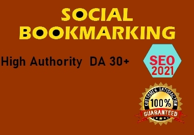 Bookmark your site to 200 Social bookmarking sites DA40+