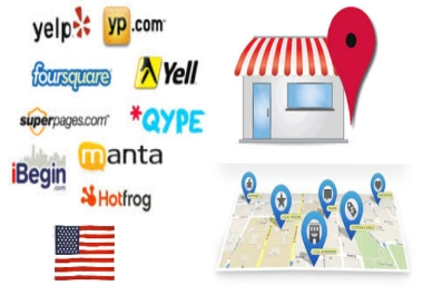 i will list your business in top quality 50 live USA local business listings