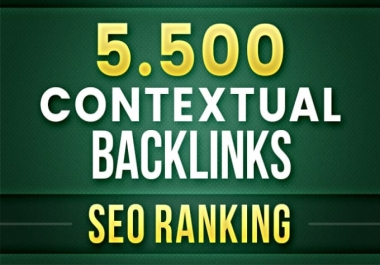 provide 5500 contextual 2 tier backlinks for SEO ranking