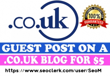 Publish a Guest Post on. CO. UK Blog