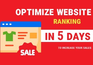 i Will Optimize Website SEO in 5 days - build 10 backlinks from High Authority