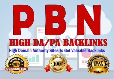 Build,  All DA50+ High Authority 50 PBN Domains,  To Get Valuable Backlinks