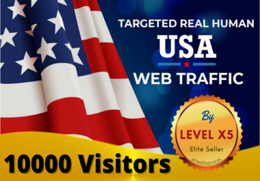 10000 USA Targeted Web Traffic Visitors